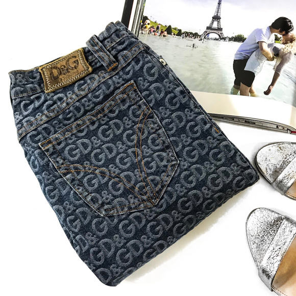 Dolce \u0026 Gabbana | Jeans | Dolce Gabbana Ittierre Spa Vintage Logo Jeans |  Poshmark